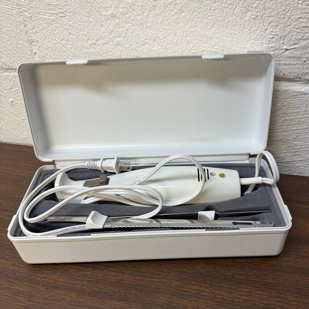 Vintage Toastmaster Electric Carving Knife Working